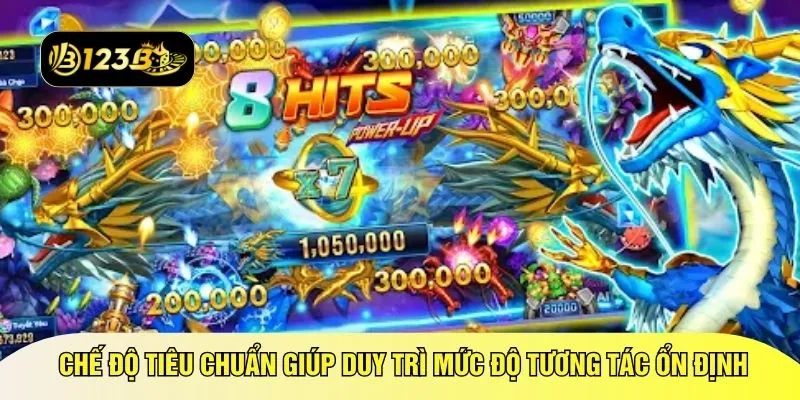 Chế độ tiêu chuẩn giúp duy trì mức độ tương tác ổn định